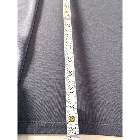 Pure Jill Women's Fall Cardigan Grey Open Front Draped Woven Jacket, Size M‎ EUC - Picture 9 of 10